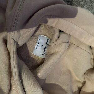 Old Navy Light Tan Hoodie